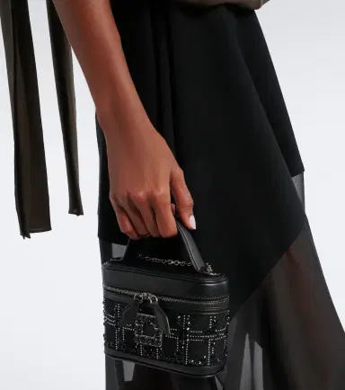Roger Vivier Très Vivier Micro crystal-embellished vanity bag | Thumbnail 5