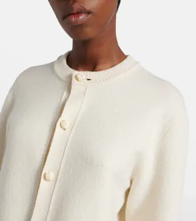 Bottega Veneta Fringed wool cardigan | Thumbnail 4