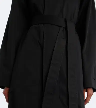 Bottega Veneta Intrecciato cotton trench coat | Thumbnail 4