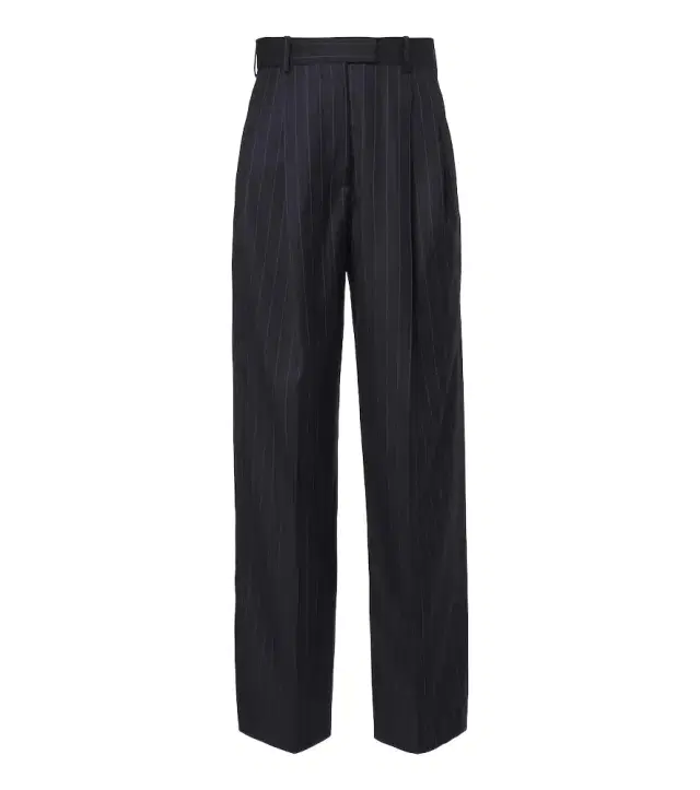 Givenchy Pinstripe pleated wool wide-leg pants