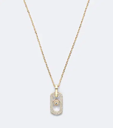 Messika So Move 18kt gold necklace with diamonds | Thumbnail 2
