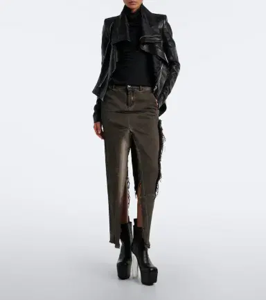 Rick Owens Beatle Kiss leather platform ankle boots | Thumbnail 6