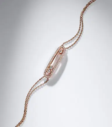 Messika Move Classique 18kt rose gold bracelet with diamonds | Thumbnail 4