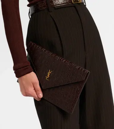 Saint Laurent Paris Cassandre leather clutch | Thumbnail 7