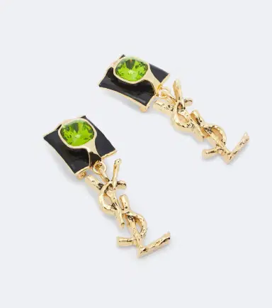 Saint Laurent Cassandre clip-on earrings | Thumbnail 4