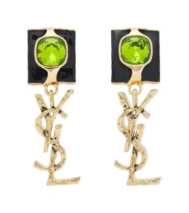 Saint Laurent Cassandre clip-on earrings | Thumbnail 1