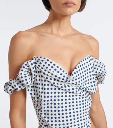 Vivienne Westwood Sunday polka-dot bustier top | Thumbnail 2