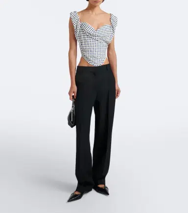 Vivienne Westwood Sunday polka-dot bustier top | Thumbnail 3