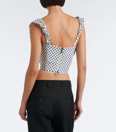 Vivienne Westwood Sunday polka-dot bustier top | Thumbnail 4