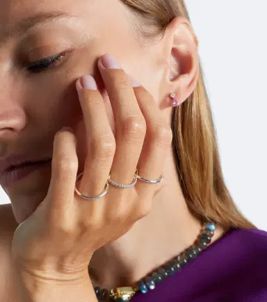 Spinelli Kilcollin Cancer sterling silver and 18kt gold ring with diamonds | Thumbnail 4