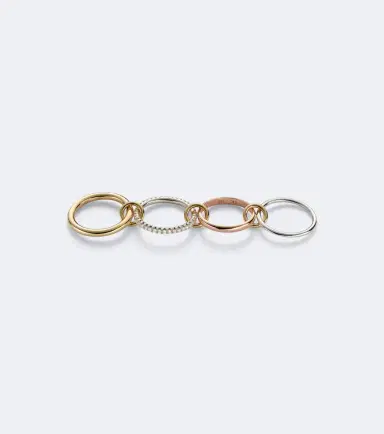 Spinelli Kilcollin Cancer sterling silver and 18kt gold ring with diamonds | Thumbnail 6