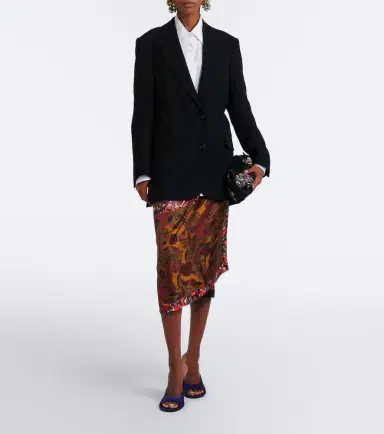 Dries Van Noten Embellished leather-trimmed clutch | Thumbnail 5 Dries Van Noten Embellished leather-trimmed clutch | Thumbnail 5