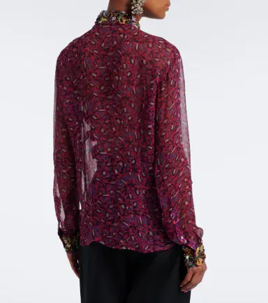 Dries Van Noten Embellished embroidered shirt | Thumbnail 6
