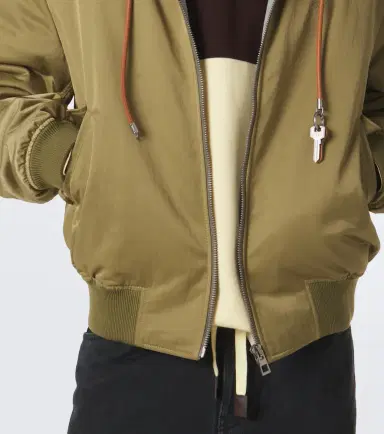 Loewe Fleece-trimmed technical bomber jacket | Thumbnail 4
