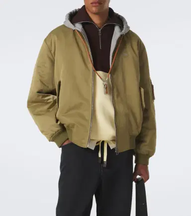 Loewe Fleece-trimmed technical bomber jacket | Thumbnail 5