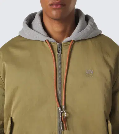 Loewe Fleece-trimmed technical bomber jacket | Thumbnail 7