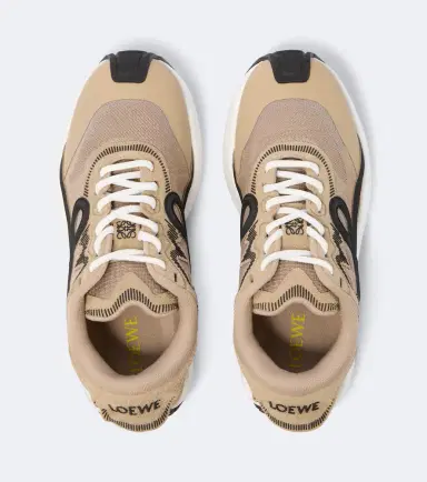 Loewe Pogo suede-trimmed sneakers | Thumbnail 2