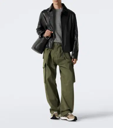 Loewe Pogo suede-trimmed sneakers | Thumbnail 7