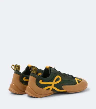 Loewe Grip suede-trimmed sneakers | Thumbnail 6