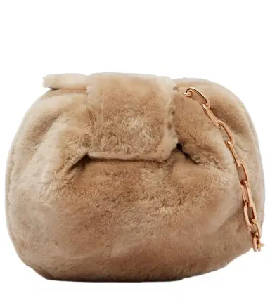 Gabriela Hearst Demi Small shearling clutch | Thumbnail 1