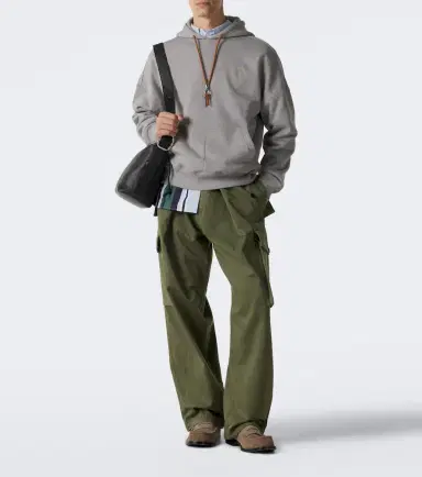 Loewe Anagram cotton fleece hoodie | Thumbnail 4 Loewe Anagram cotton fleece hoodie | Thumbnail 4