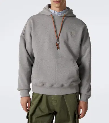 Loewe Anagram cotton fleece hoodie | Thumbnail 5 Loewe Anagram cotton fleece hoodie | Thumbnail 5