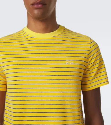 Loewe Striped cotton-blend terry T-shirt | Thumbnail 3 Loewe Striped cotton-blend terry T-shirt | Thumbnail 3