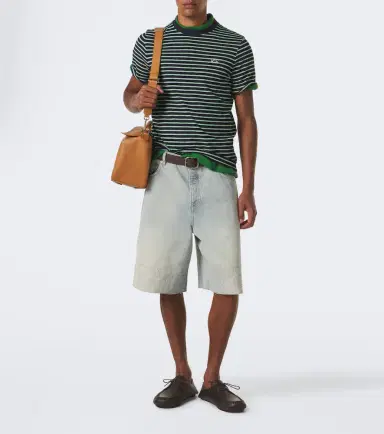 Loewe Striped cotton-blend terry T-shirt | Thumbnail 7 Loewe Striped cotton-blend terry T-shirt | Thumbnail 7