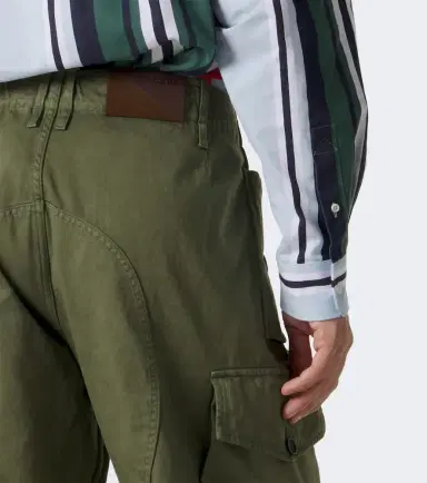 Loewe Cotton satin cargo pants | Thumbnail 4