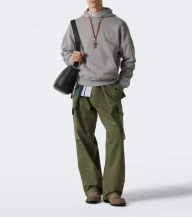 Loewe Cotton satin cargo pants | Thumbnail 6