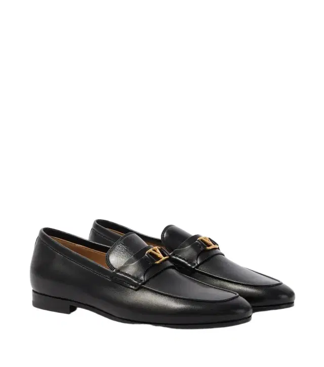 Valentino Garavani VLogo leather penny loafers