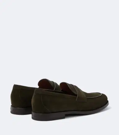 Zegna Suede penny loafers | Thumbnail 3 Zegna Suede penny loafers | Thumbnail 3