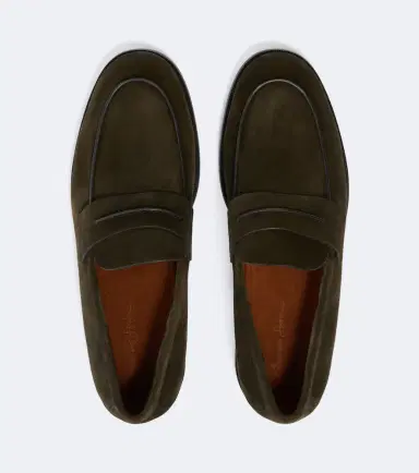 Zegna Suede penny loafers | Thumbnail 6 Zegna Suede penny loafers | Thumbnail 6