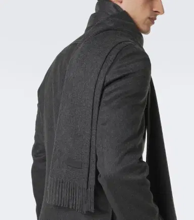 Zegna Fringed cashmere scarf | Thumbnail 3