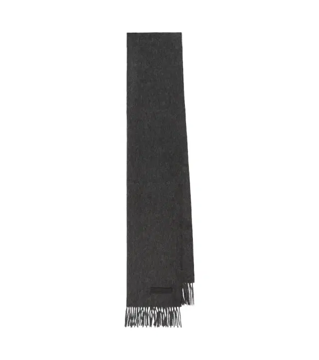Zegna Fringed cashmere scarf