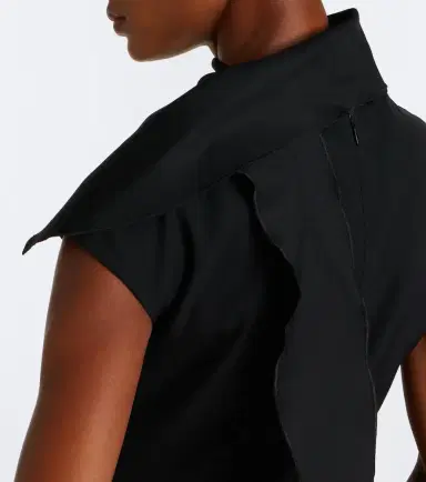 Proenza Schouler Elodine asymmetric draped midi dress | Thumbnail 4