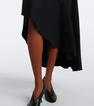 Proenza Schouler Elodine asymmetric draped midi dress | Thumbnail 5