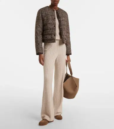 AGNONA Cropped wool-blend puffer jacket | Thumbnail 3 AGNONA Cropped wool-blend puffer jacket | Thumbnail 3