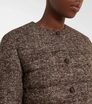 AGNONA Cropped wool-blend puffer jacket | Thumbnail 5 AGNONA Cropped wool-blend puffer jacket | Thumbnail 5
