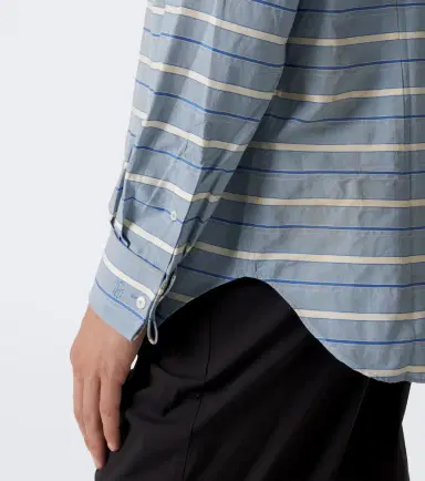 Prada Striped cotton twill shirt | Thumbnail 5
