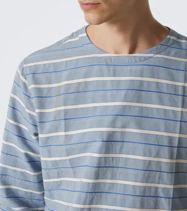 Prada Striped cotton twill shirt | Thumbnail 7