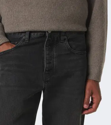 Frame Mid-rise straight jeans | Thumbnail 4