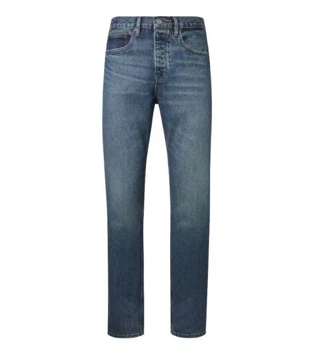 Frame Faded straight jeans