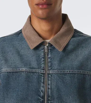 Frame Corduroy-trimmed denim jacket | Thumbnail 7 Frame Corduroy-trimmed denim jacket | Thumbnail 7