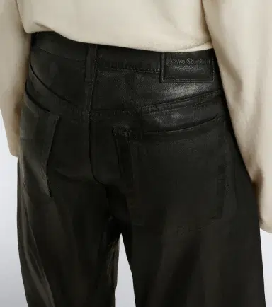 Acne Studios Coated barrel-leg jeans | Thumbnail 2 Acne Studios Coated barrel-leg jeans | Thumbnail 2