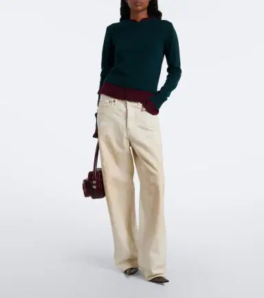 Acne Studios Layered wool sweater | Thumbnail 5