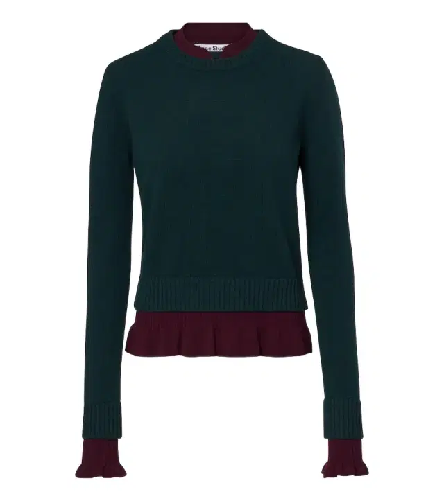 Acne Studios Layered wool sweater