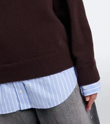 Acne Studios Layered wool sweater | Thumbnail 4 Acne Studios Layered wool sweater | Thumbnail 4