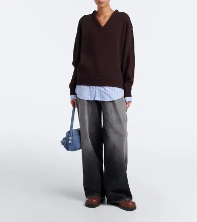 Acne Studios Layered wool sweater | Thumbnail 5 Acne Studios Layered wool sweater | Thumbnail 5
