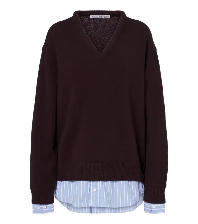 Layered wool sweater Layered wool sweater
